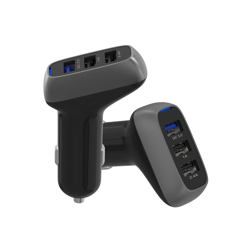 3*USB ports car charger with QC3.0 MSH-SC-192