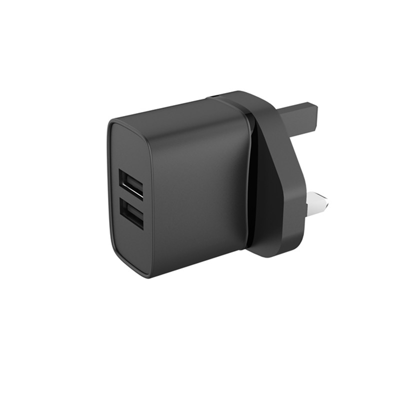 5V 2.4A Dual USB wall charger 12W travel charger MSH-TR-287