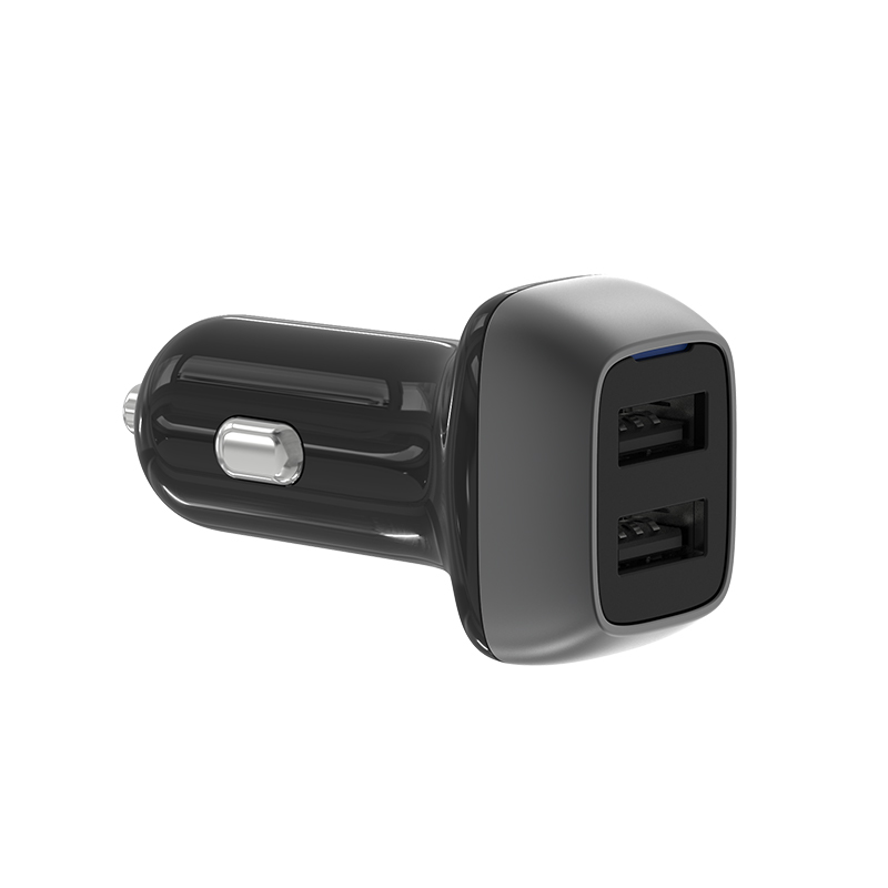 5V 3.4A-4.8A Dual USB port car charger moblie phone charger MSH-SC-191