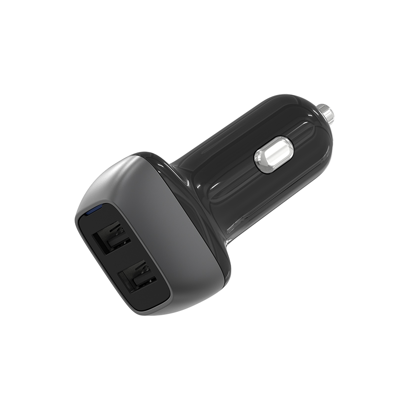 5V 3.4A-4.8A Dual USB port car charger moblie phone charger MSH-SC-191