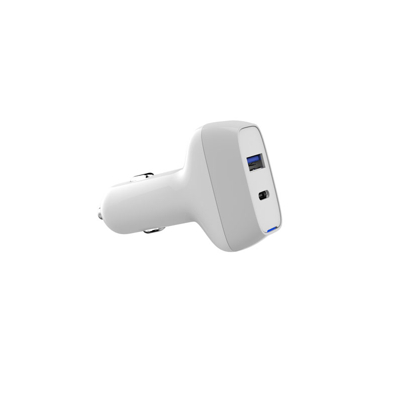 QC3.0+PD18w Dual USB ports car charger MSH-SC-193