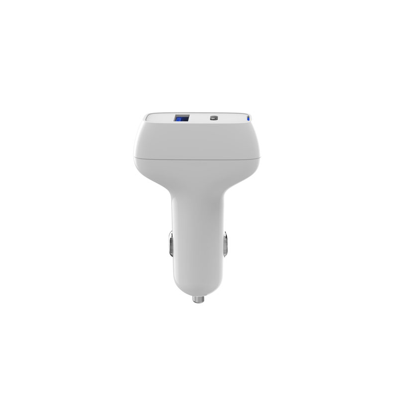 PD18W+QC3.0 Dual USB ports car charger MSH-SC-193