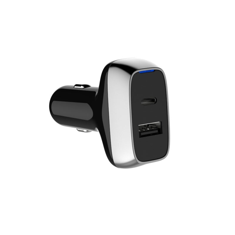 PD30W+2.4A Dual USB ports car charger MSH-SC-193