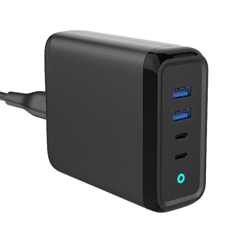 Private Model 4 Ports 100W USB-C PD QC3.0 Smart Charger丨MSH