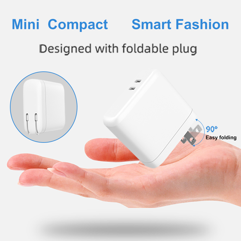PD 25W And PD 20W USB C Dual Ports Fast Wall Charger丨MSH