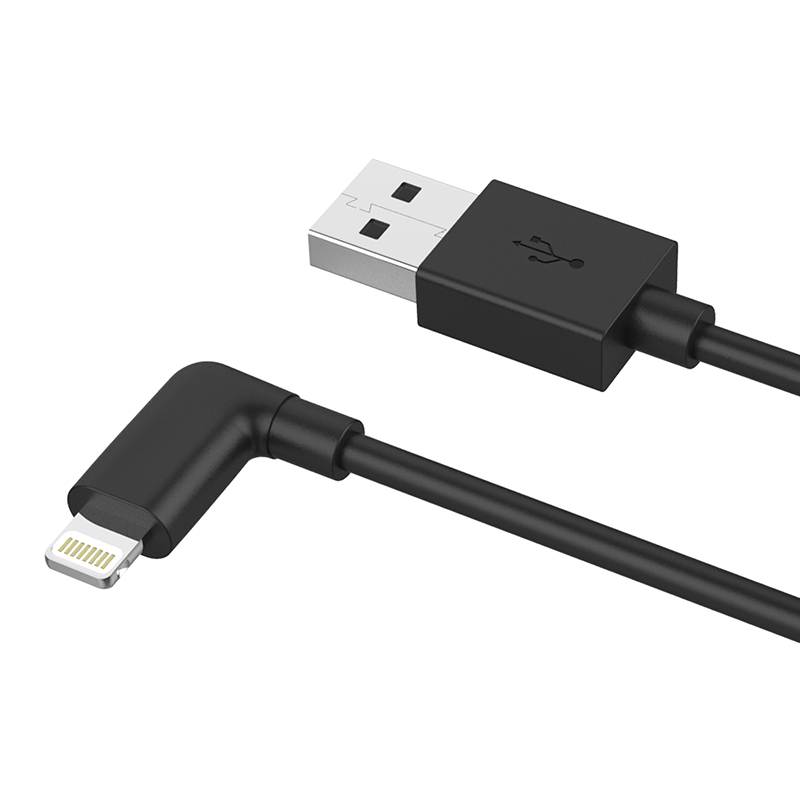 Wholesale 0.5m/1.2m/1.8m/3m USB Cable 90 degree gaming charging cable丨MSH 