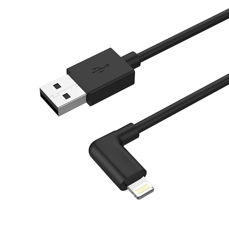 Wholesale 0.5m/1.2m/1.8m/3m USB Cable 90 degree gaming charging cable丨MSH 