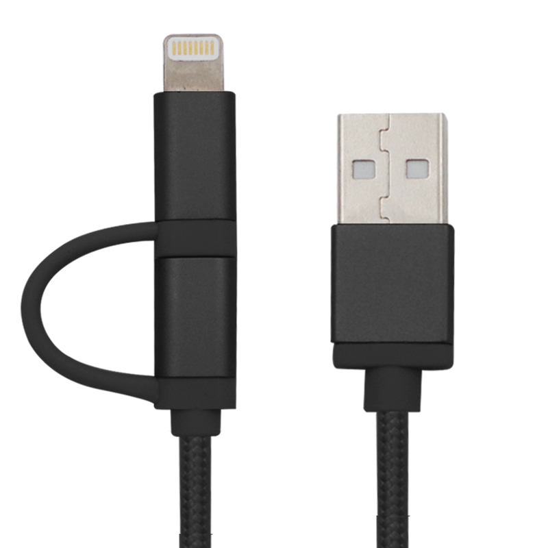 2 in 1 Fast Charging Transfer Data Sync Cable MFI certified 8pin Cable丨MSH