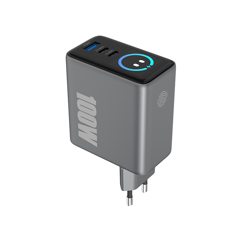 100W TFT display GaN Charger