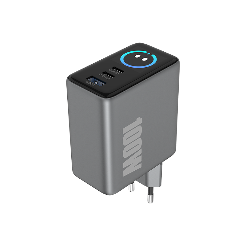 100W TFT display GaN Charger